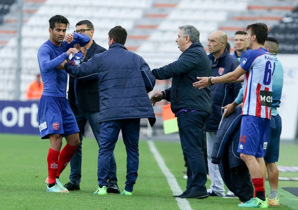 Έξαλλος ο Μασούντ - Δείτε τι έκανε στην Τούμπα