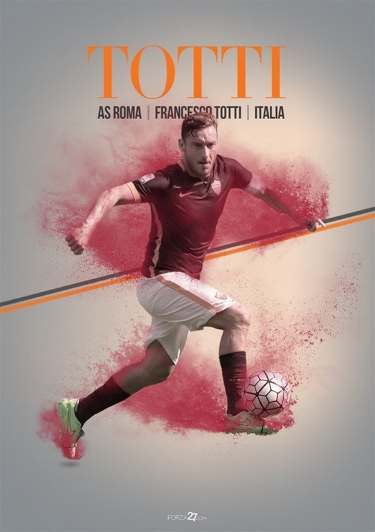 Οι φωτογραφίες των φανατικών της Ρόμα για το «αντίο» του Τότι