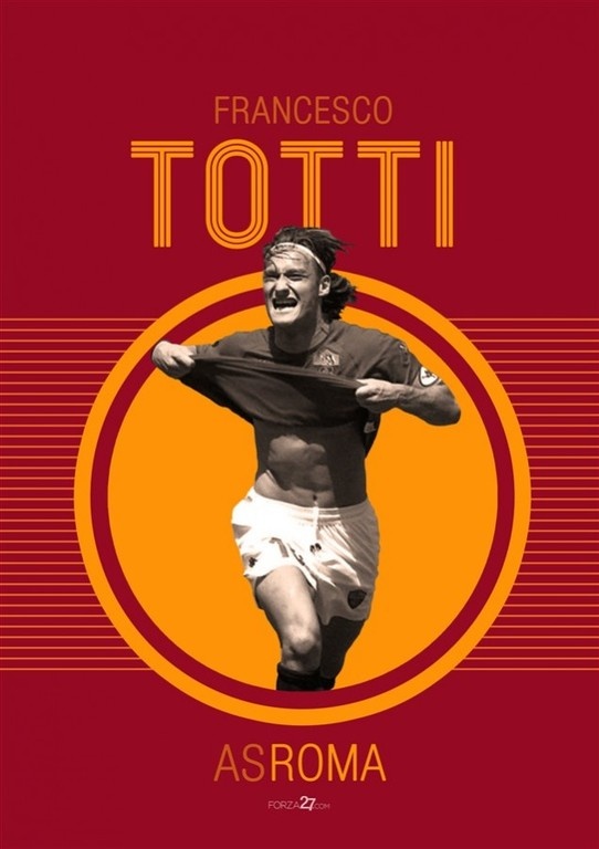 Οι φωτογραφίες των φανατικών της Ρόμα για το «αντίο» του Τότι