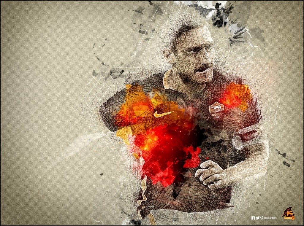 Οι φωτογραφίες των φανατικών της Ρόμα για το «αντίο» του Τότι