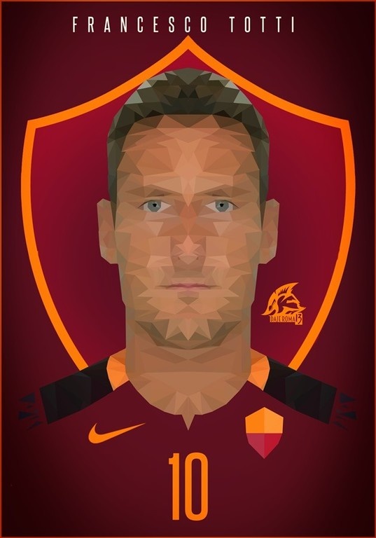 Οι φωτογραφίες των φανατικών της Ρόμα για το «αντίο» του Τότι