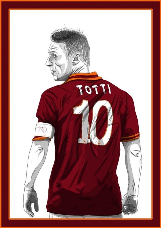 Οι φωτογραφίες των φανατικών της Ρόμα για το «αντίο» του Τότι