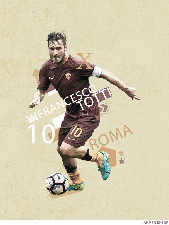 Οι φωτογραφίες των φανατικών της Ρόμα για το «αντίο» του Τότι