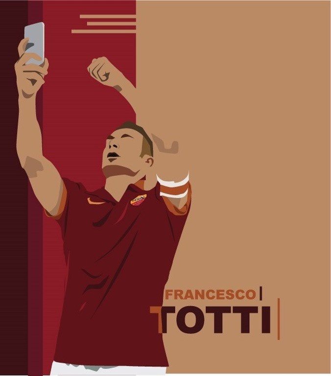 Οι φωτογραφίες των φανατικών της Ρόμα για το «αντίο» του Τότι