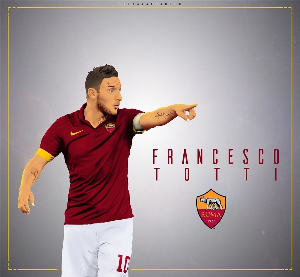 Οι φωτογραφίες των φανατικών της Ρόμα για το «αντίο» του Τότι