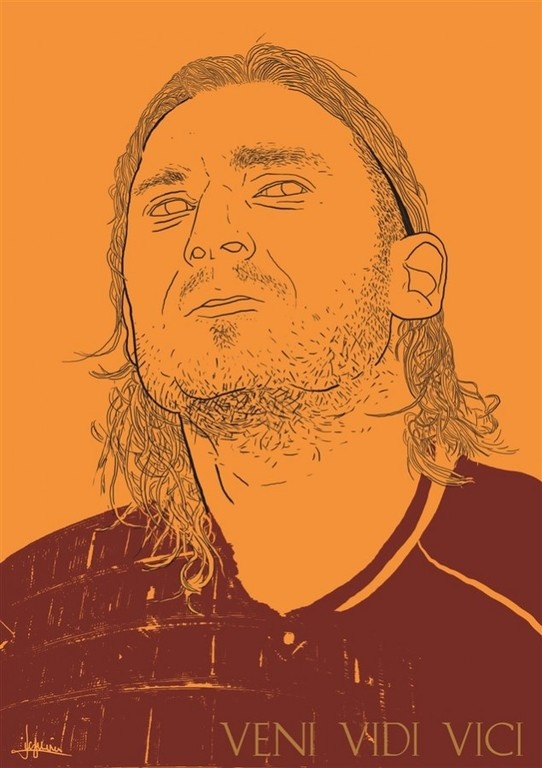 Οι φωτογραφίες των φανατικών της Ρόμα για το «αντίο» του Τότι