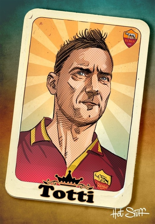 Οι φωτογραφίες των φανατικών της Ρόμα για το «αντίο» του Τότι