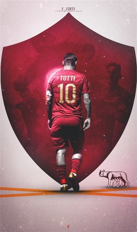 Οι φωτογραφίες των φανατικών της Ρόμα για το «αντίο» του Τότι