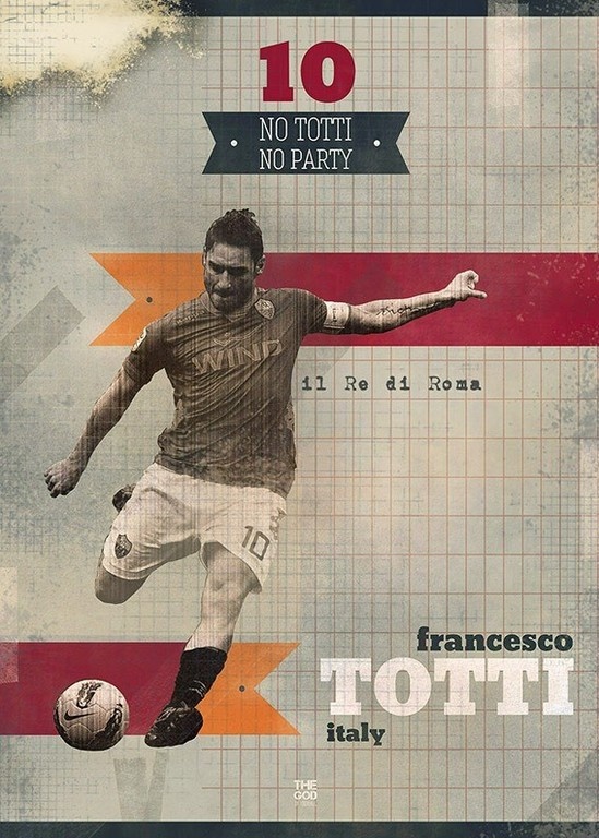 Οι φωτογραφίες των φανατικών της Ρόμα για το «αντίο» του Τότι