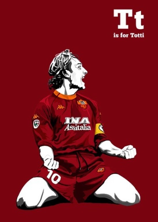 Οι φωτογραφίες των φανατικών της Ρόμα για το «αντίο» του Τότι