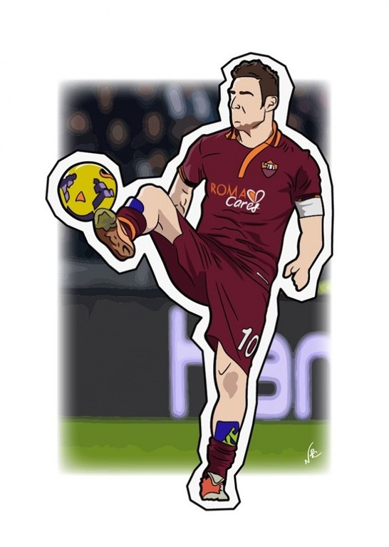 Οι φωτογραφίες των φανατικών της Ρόμα για το «αντίο» του Τότι