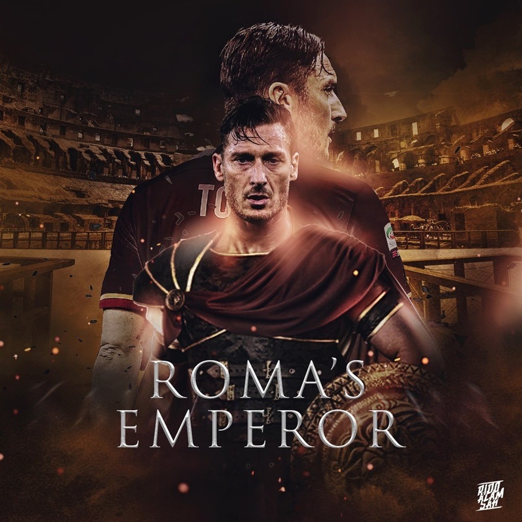 Οι φωτογραφίες των φανατικών της Ρόμα για το «αντίο» του Τότι