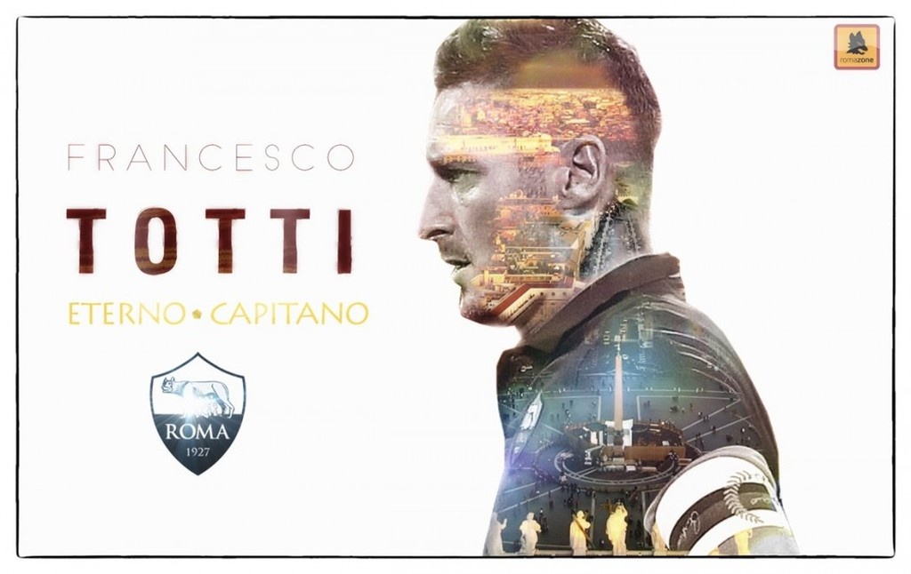 Οι φωτογραφίες των φανατικών της Ρόμα για το «αντίο» του Τότι