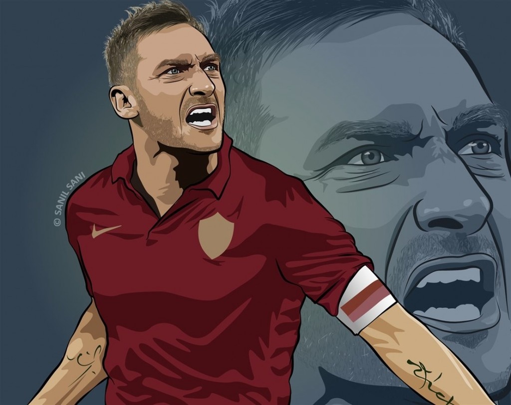 Οι φωτογραφίες των φανατικών της Ρόμα για το «αντίο» του Τότι