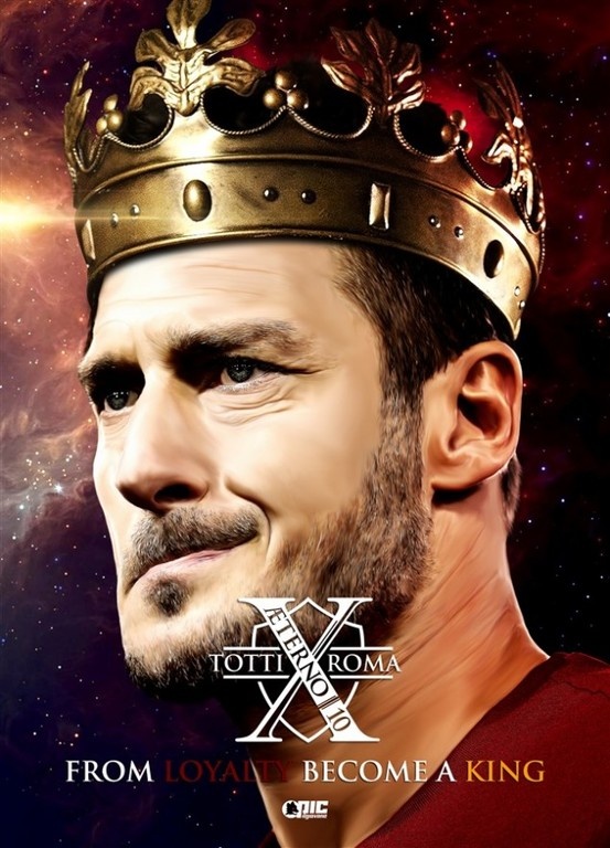 Οι φωτογραφίες των φανατικών της Ρόμα για το «αντίο» του Τότι