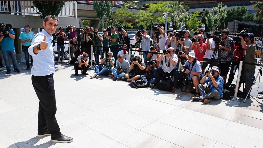 Η πρώτη μέρα του Βαλβέρδε στην Μπαρτσελόνα (photos+videos)