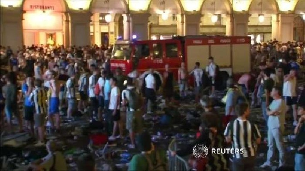 Champions League: Τρόμος στο Τορίνο! Εκατοντάδες τραυματίες κατά τη διάρκεια του τελικού!