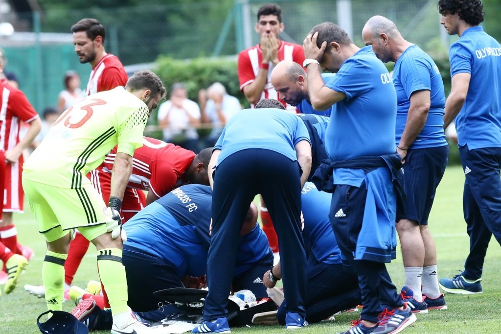 Ολυμπιακός: Καρέ-καρέ ο τραυματισμός του Ρέτσου
