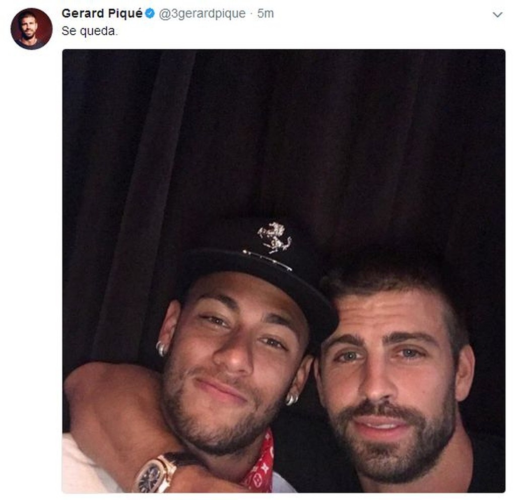 Έριξε «βόμβα» για Νεϊμάρ ο Πικέ: «Μένει στην Μπάρτσα»!