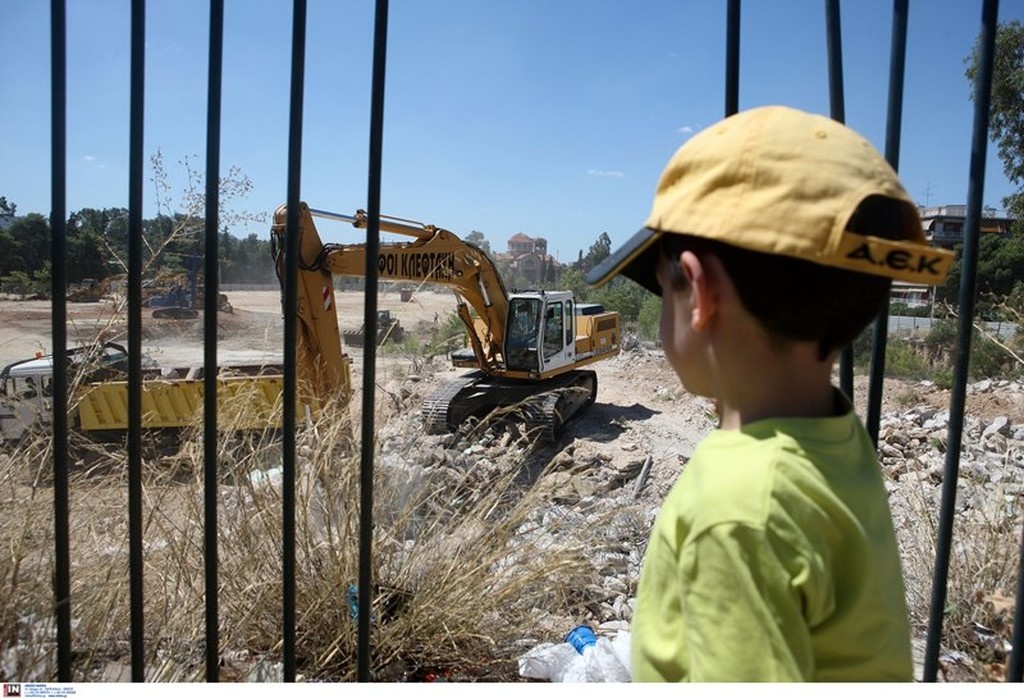 Ξανά στη Νέα Φιλαδέλφεια οι μπουλντόζες για την Αγιά Σοφιά