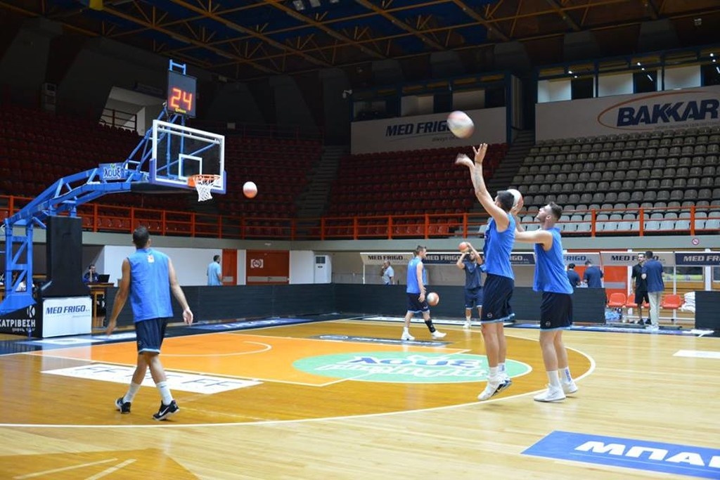 Εθνική Ανδρών: Η πρώτη προπόνηση στην Πάτρα (photos + video)