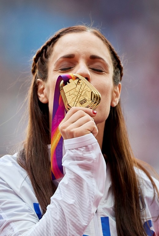 Η απονομή του χρυσού μεταλλίου στην Στεφανίδη (photos)