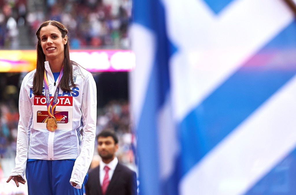 Η απονομή του χρυσού μεταλλίου στην Στεφανίδη (photos)