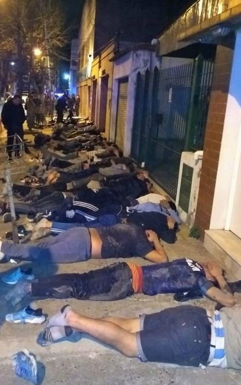 Γιγαντιαία επιχείρηση για τη σύλληψη 41 χούλιγκαν στην Αργεντινή