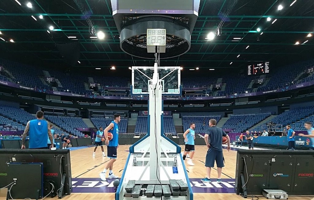 Ευρωμπάσκετ 2017: Μπήκε στο «Ελσίνκι Αρίνα» η Εθνική (pics)