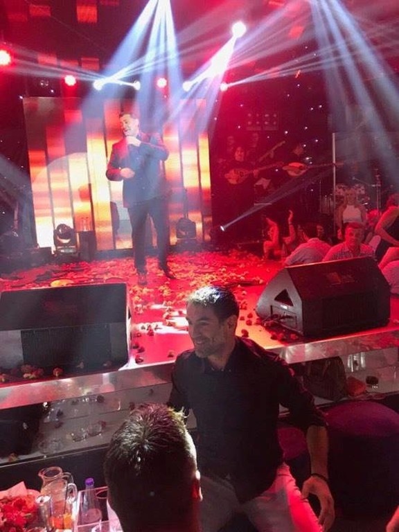 Γιώργος Καράγκουνης και Κλάους  Αθανασιάδης διασκέδασαν στον Νίκο  Μακρόπουλο