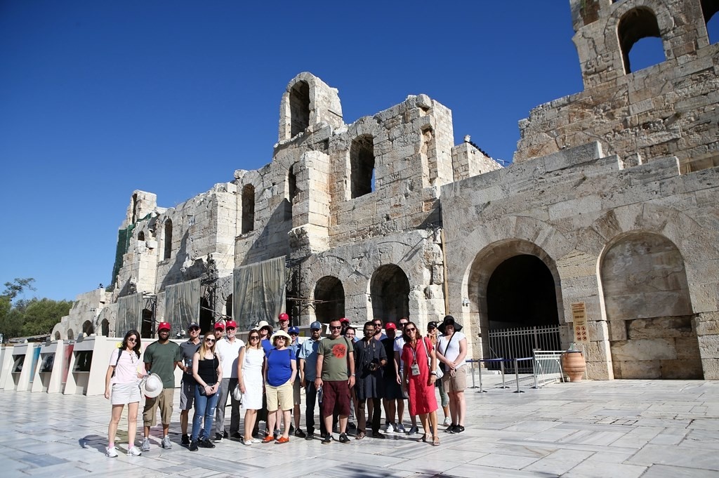 Ολυμπιακός: Οι σύνεδροι του Χάρβαρντ γνώρισαν τον ελληνικό πολιτισμό