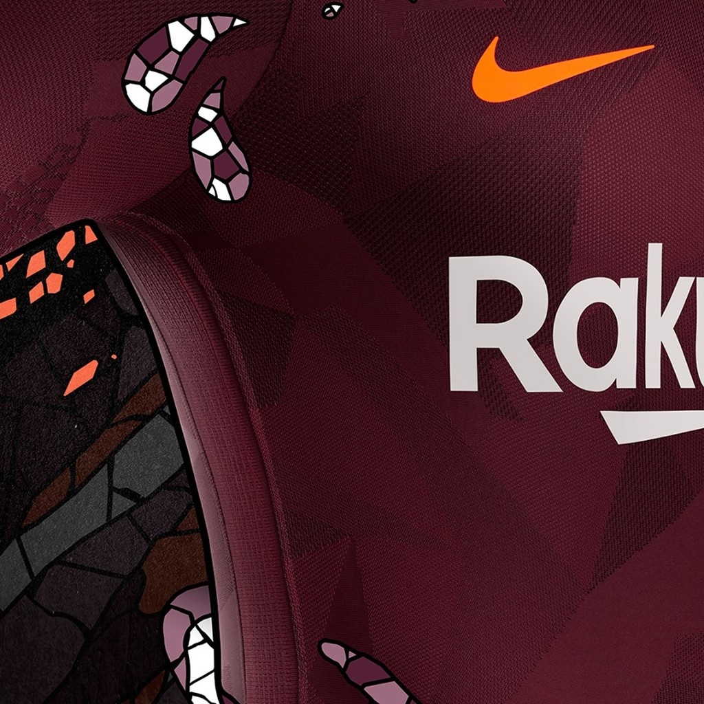 Μπαρτσελόνα: Βυσσινί η τρίτη εμφάνιση (photos)