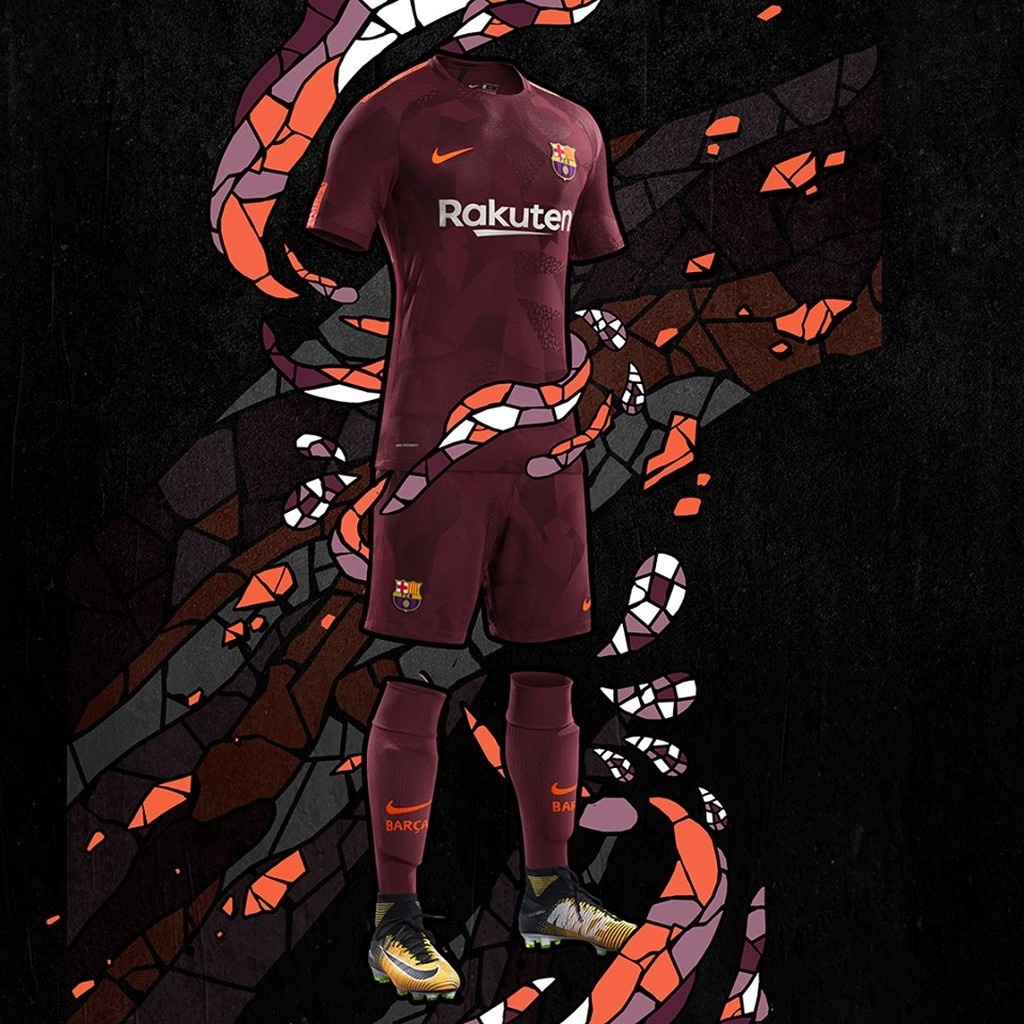 Μπαρτσελόνα: Βυσσινί η τρίτη εμφάνιση (photos)