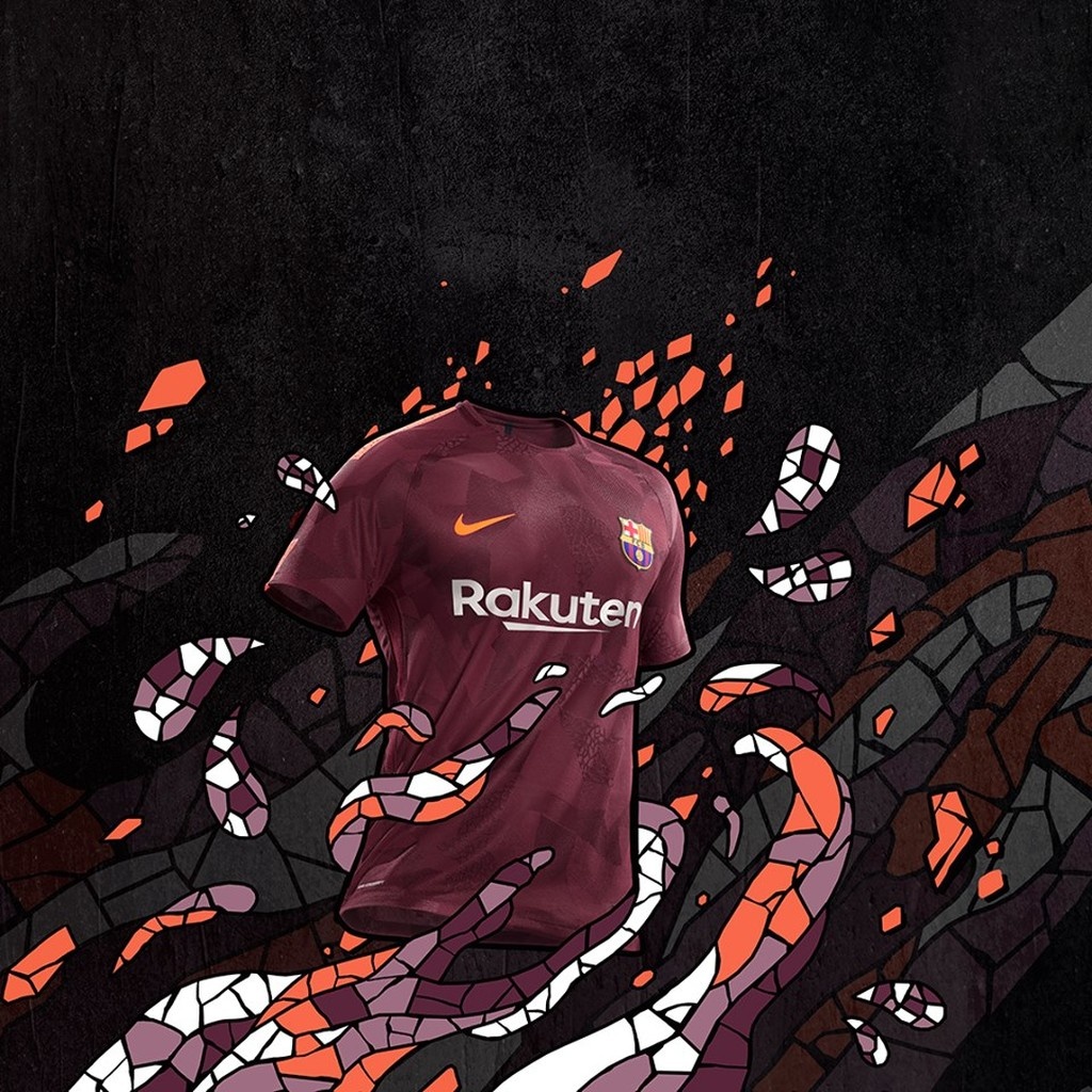 Μπαρτσελόνα: Βυσσινί η τρίτη εμφάνιση (photos)