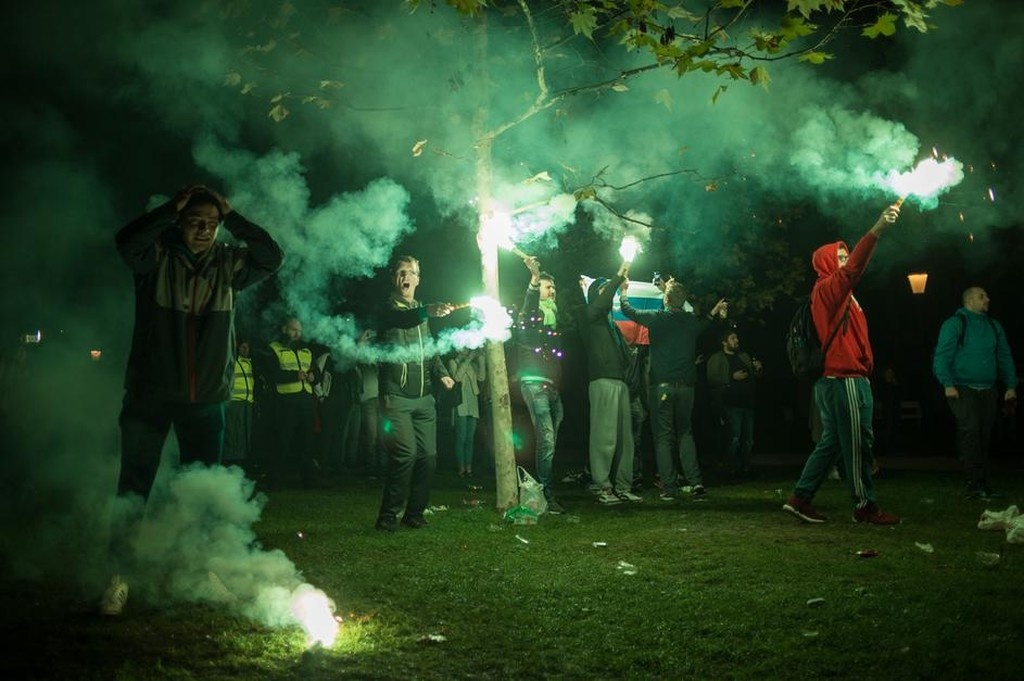 Ευρωμπάσκετ 2017: Τρελοί πανηγυρισμοί στην Σλοβενία για τον τίτλο (photos+videos)
