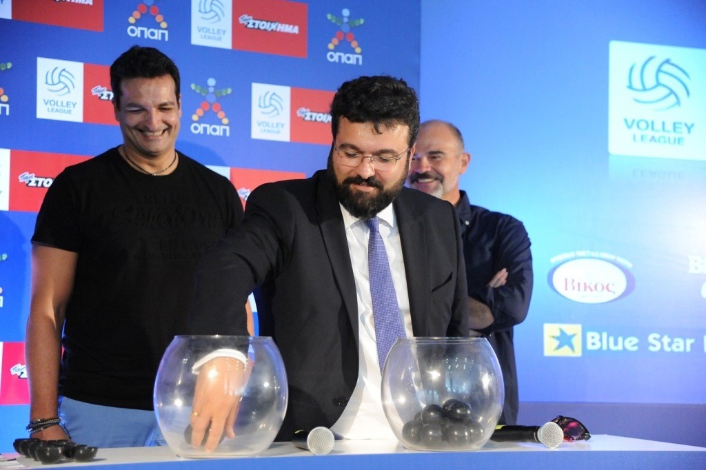 Ο ΟΠΑΠ κεντρικός χορηγός πρωταθλήματος και ονοματοδοσίας της Volley League (photos)