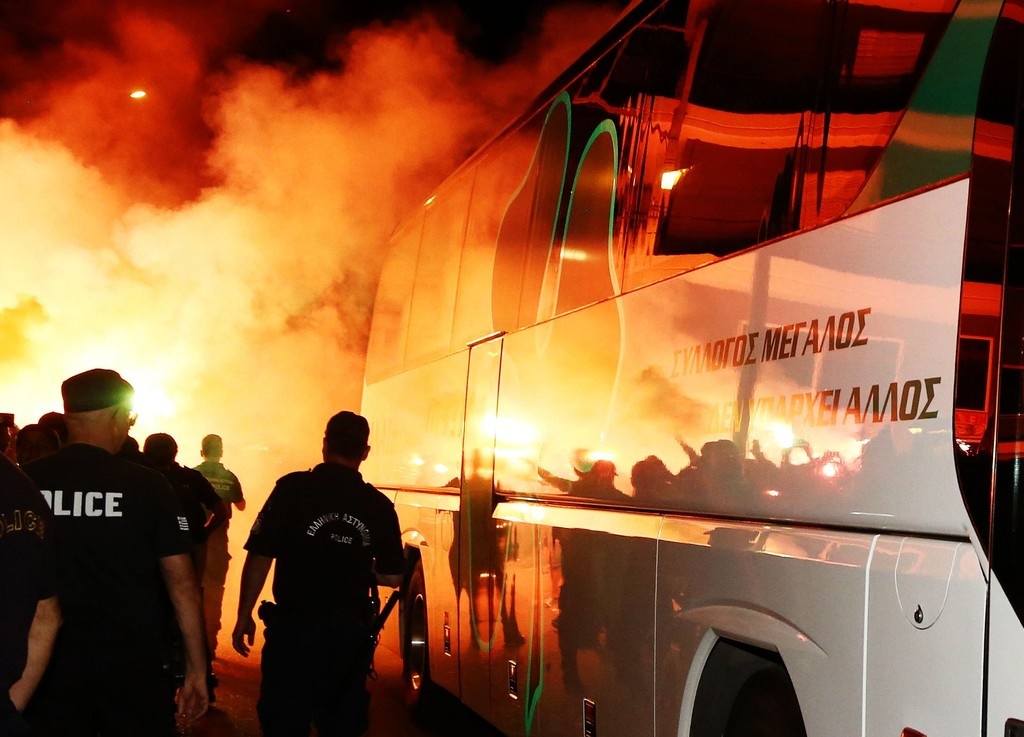 Παναθηναϊκός: «Κάηκε» το Αγρίνιο (pics+vids)