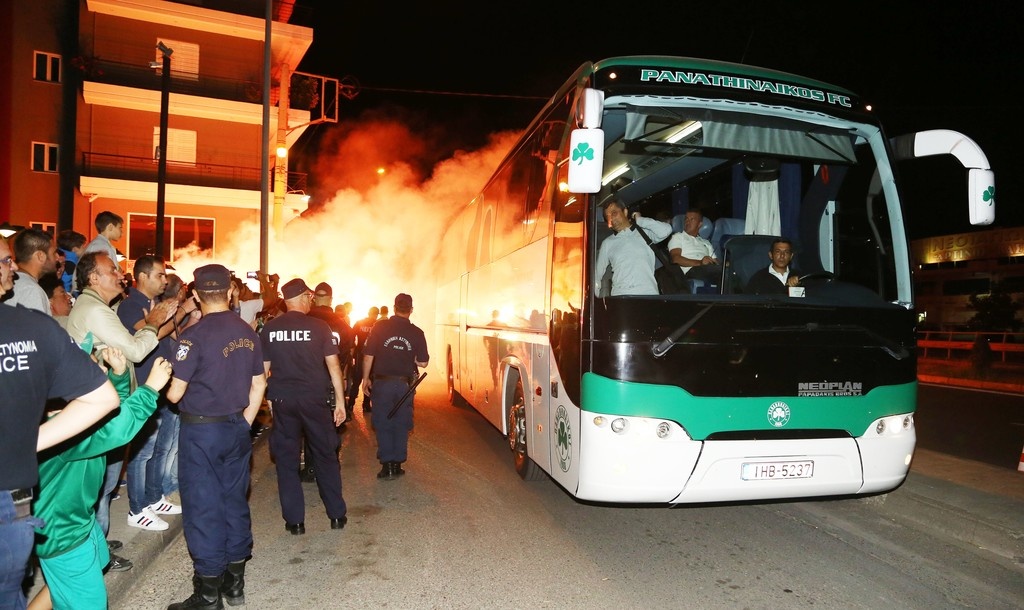 Παναθηναϊκός: «Κάηκε» το Αγρίνιο (pics+vids)