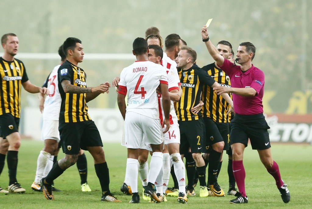 ΑΕΚ-Ολυμπιακό 3-2: Οι στιγμές έντασης στο ντέρμπι (pics)