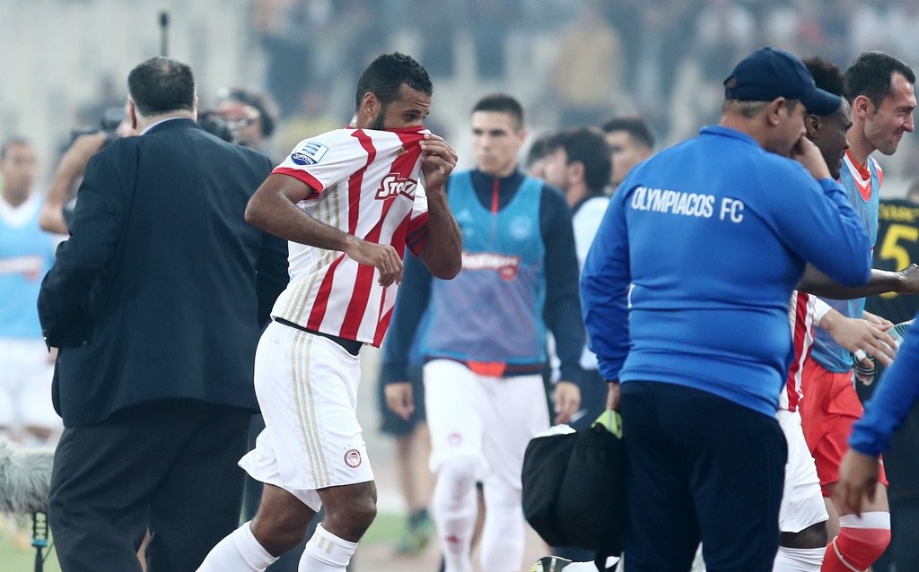 ΑΕΚ-Ολυμπιακό 3-2: Οι στιγμές έντασης στο ντέρμπι (pics)