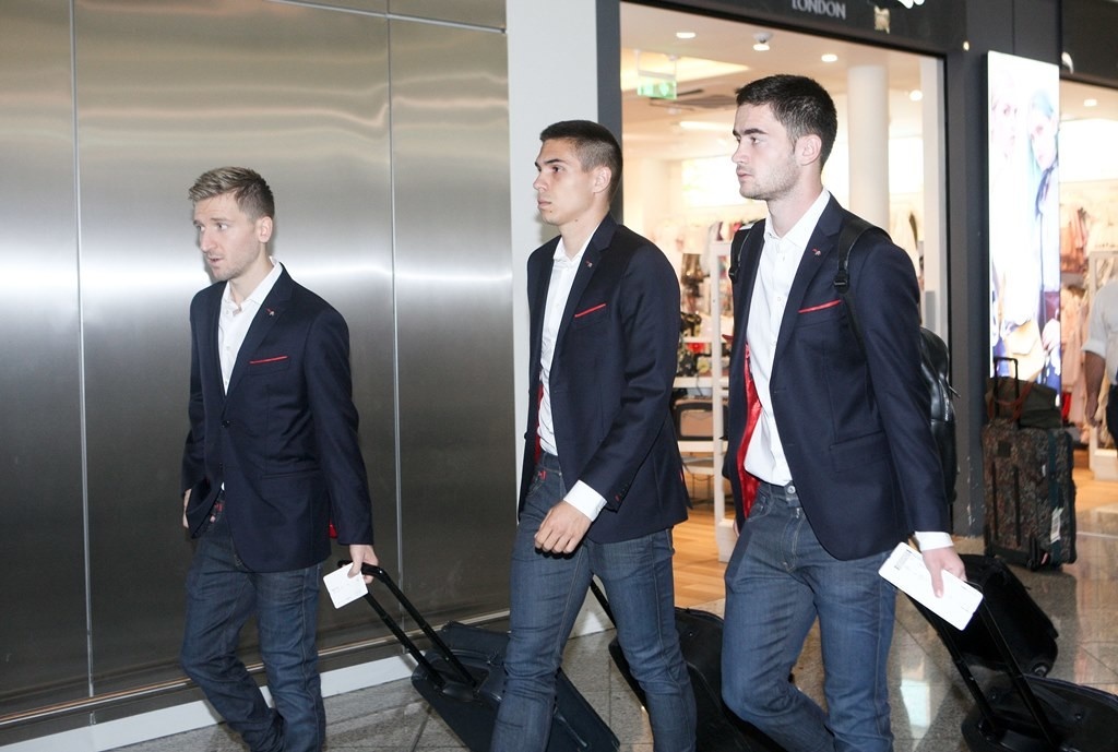 Ολυμπιακός: «Πέταξε» για Ιταλία (photos)