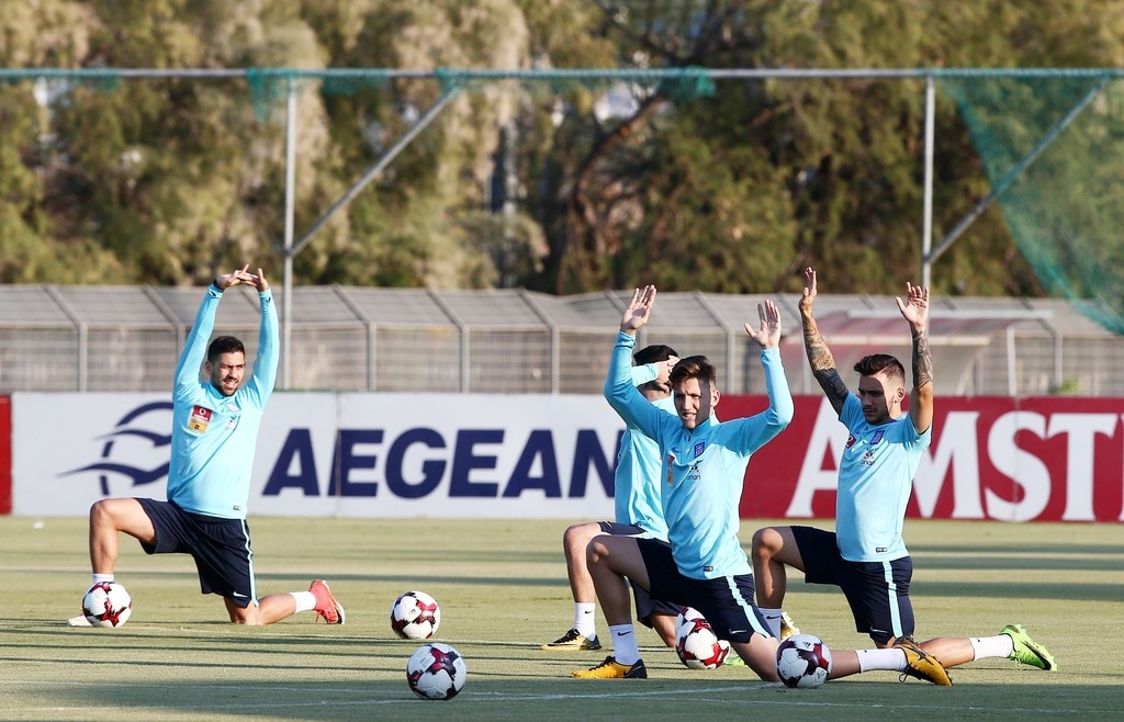Η πρώτη προπόνηση της Ελλάδας εν όψει Κύπρου (pics)
