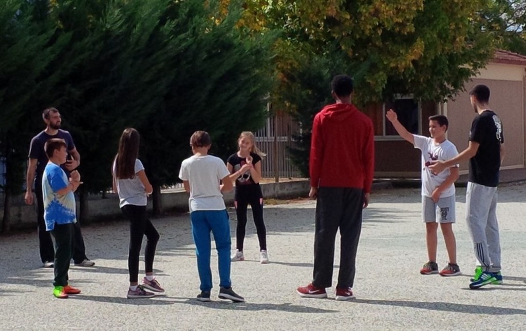 Επισκέφτηκαν σχολεία παίκτες των Τρικάλων BC Aries