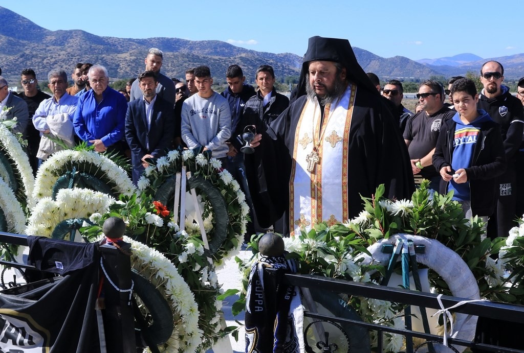 ΠΑΟΚ: Τίμησαν τα θύματα των Τεμπών (photos)