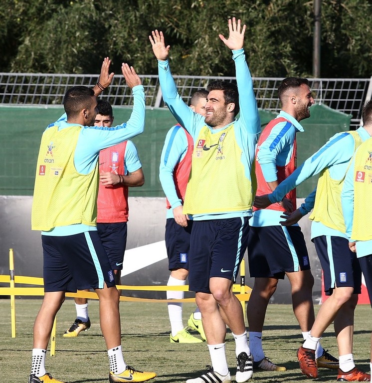 Η τελευταία προπόνηση της Εθνικής (pics)
