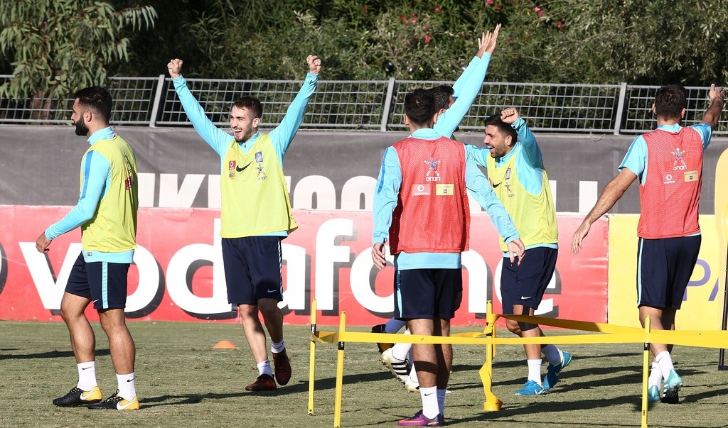 Η τελευταία προπόνηση της Εθνικής (pics)