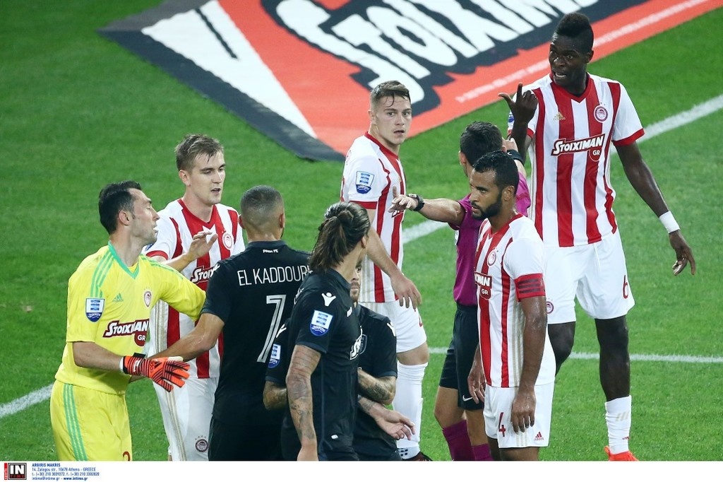 Ολυμπιακός-ΠΑΟΚ: Θερμό επεισόδιο Πρίγιοβιτς-Σισέ!