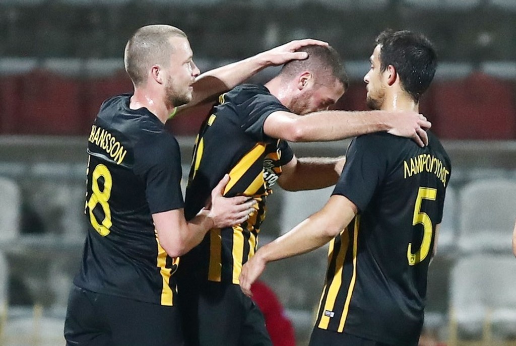 Οι παίκτες της ΑΕΚ