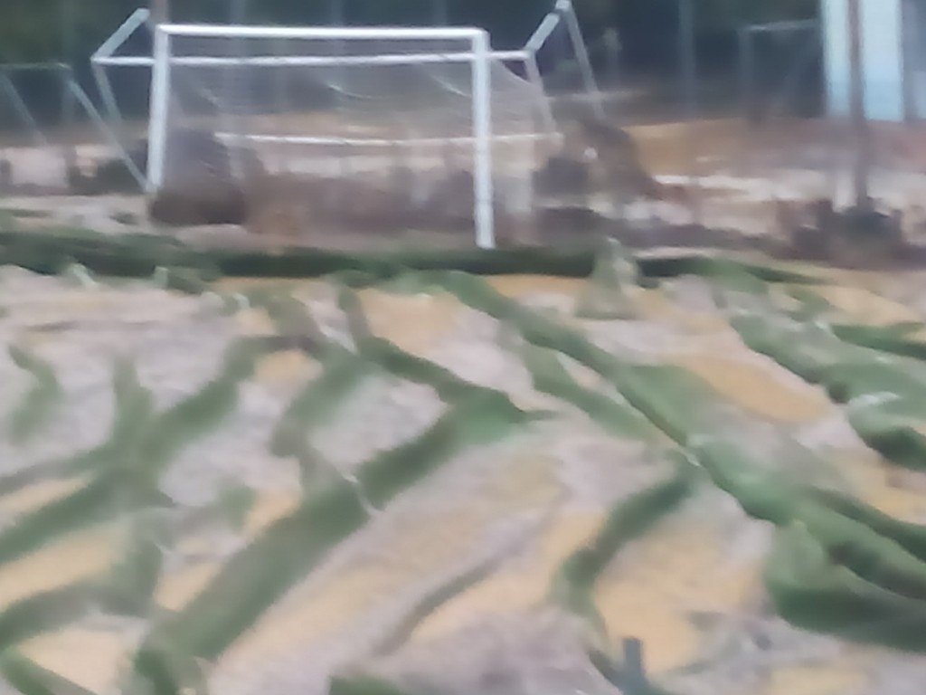 Αδιανόητο: Ο «Δαίδαλος» ξήλωσε ολόκληρο το γήπεδο στα Χανιά! (vid, pics)