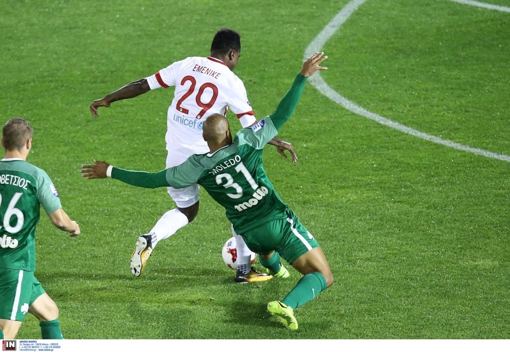 Παναθηναϊκός-Ολυμπιακός: Το τάκλιν του αγώνα! (pic)